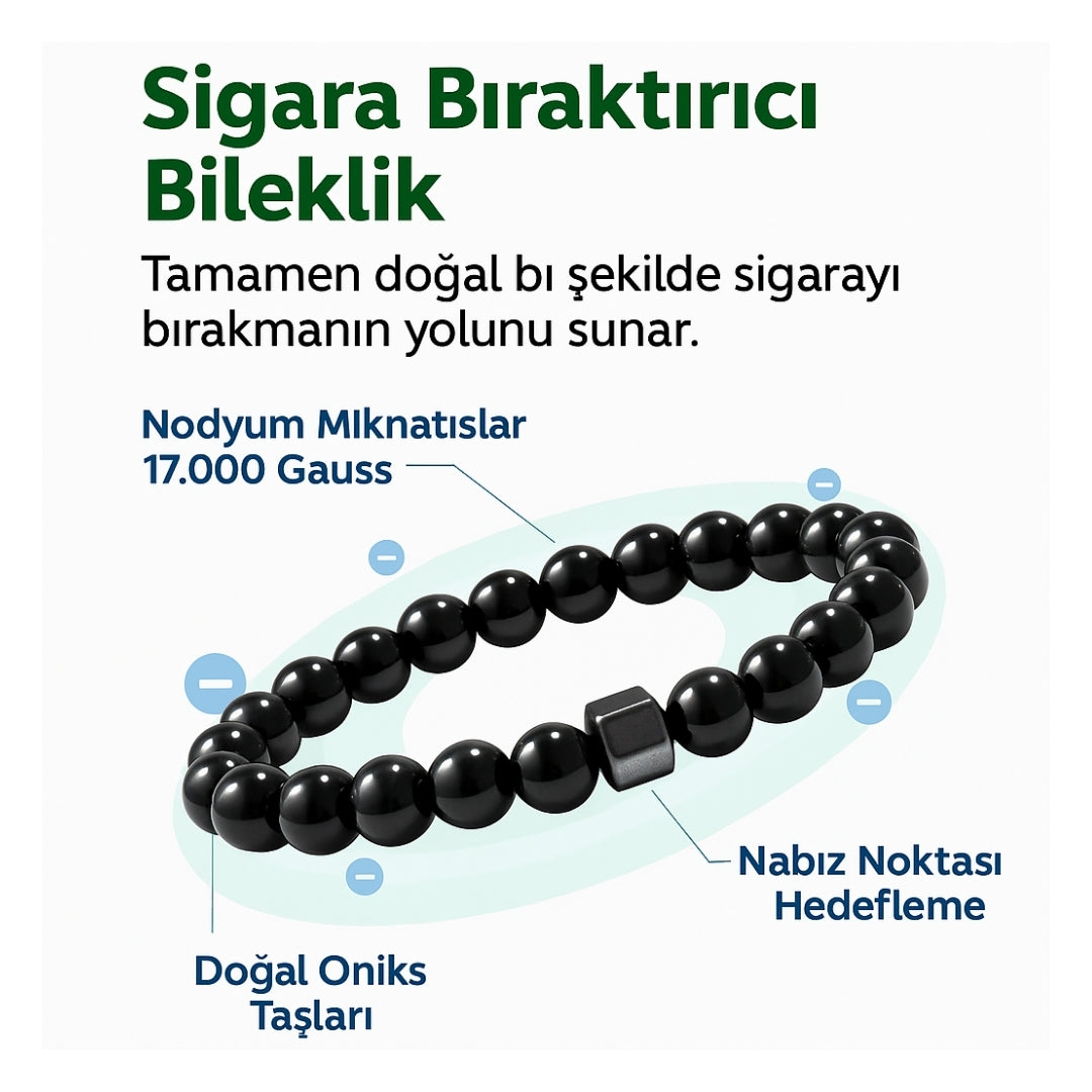 Sigara Bıraktırıcı Doğal Bileklik